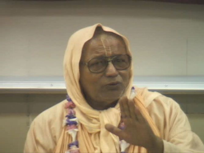 Srila Govinda Maharaj at UC Berkeley